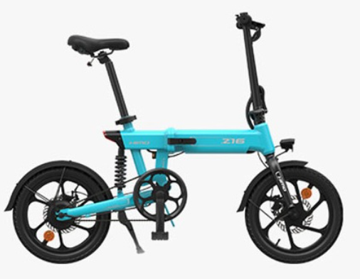 Электровелосипед Xiaomi Himo Z16 Electric Folding Bicycle (голубой)